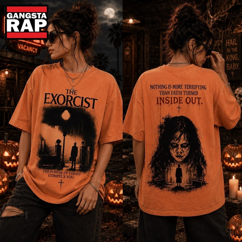 The Exorcist Possessed by Darkness Halloween 3D Shirt , Music Trend Shirt