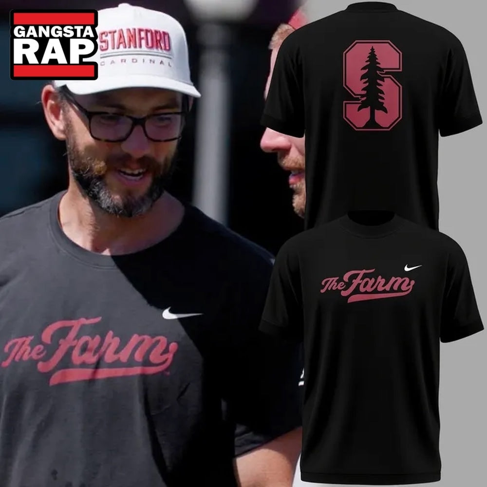 The Farm Stanford Cardinal Football 2026 T Shirt . Trending 3D Shirt