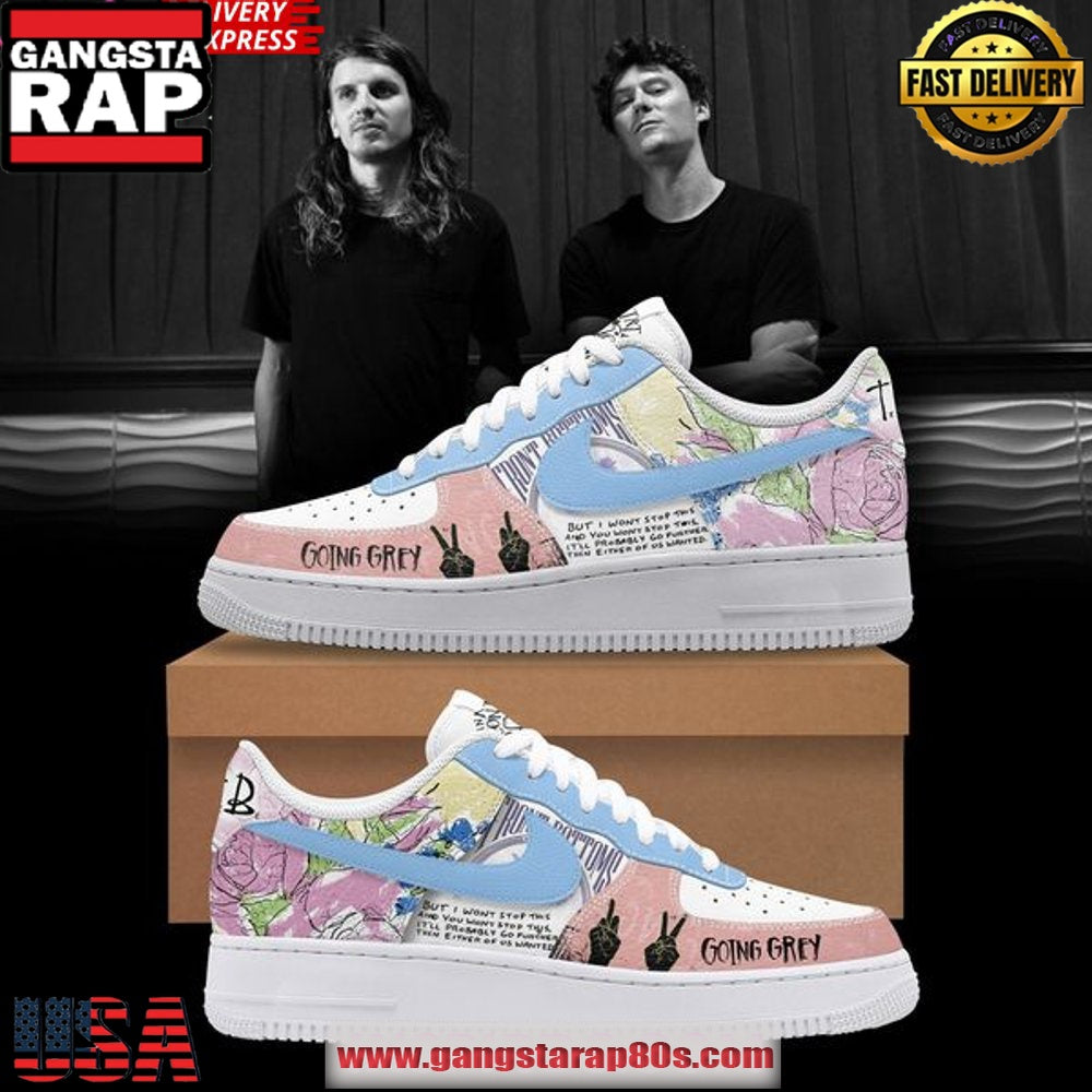 The Front Bottoms Limited Edition Air Force 1 Sneakers Shoes