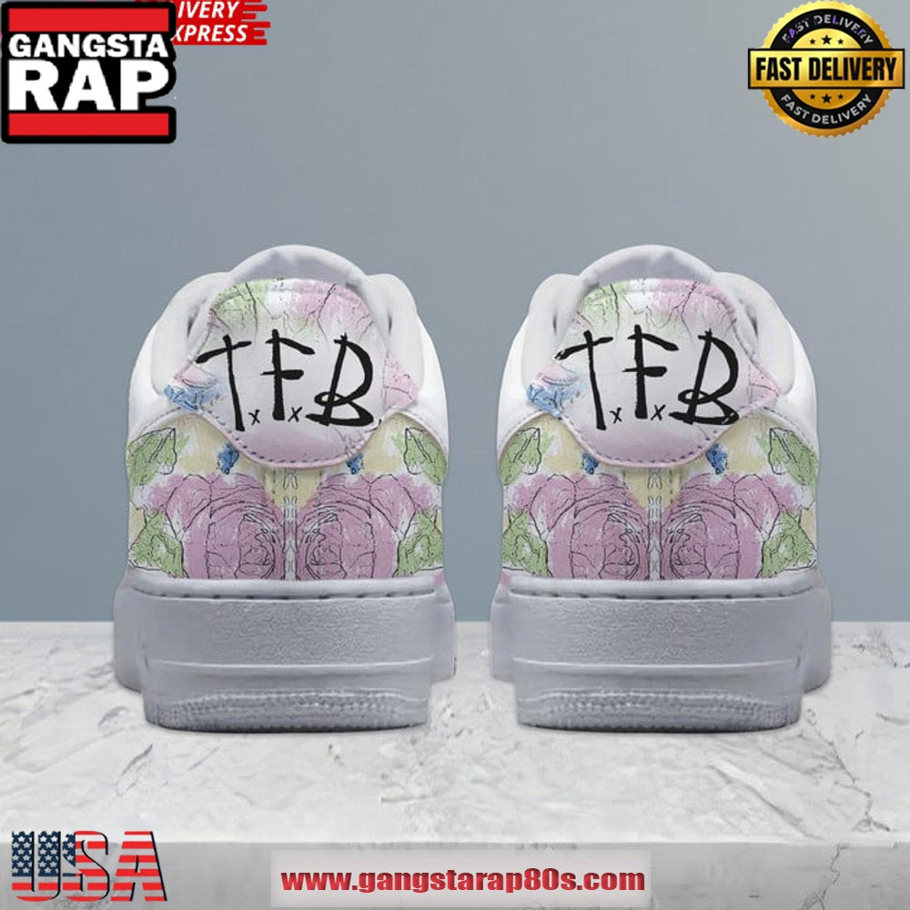 The Front Bottoms Limited Edition Air Force 1 Sneakers Shoes