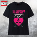The Funeral Portrait Greetings From Suffocate City Valentines Heart Skeleton T Shirt