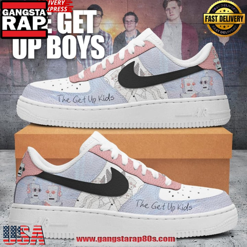 The Get Up Kids Limited Edition Air Force 1 Sneakers Shoes