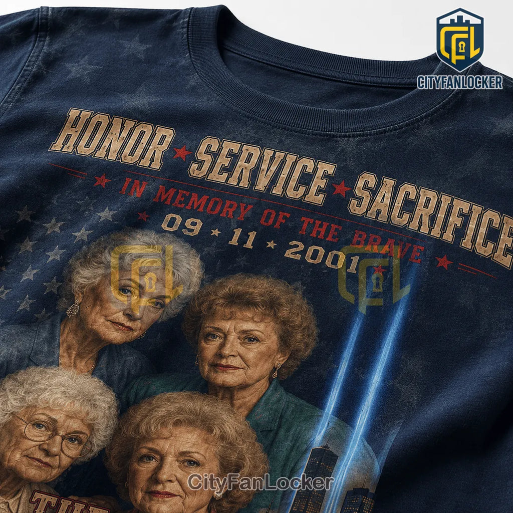 The Golden Girls 9/11 Memorial Tribute T-Shirt