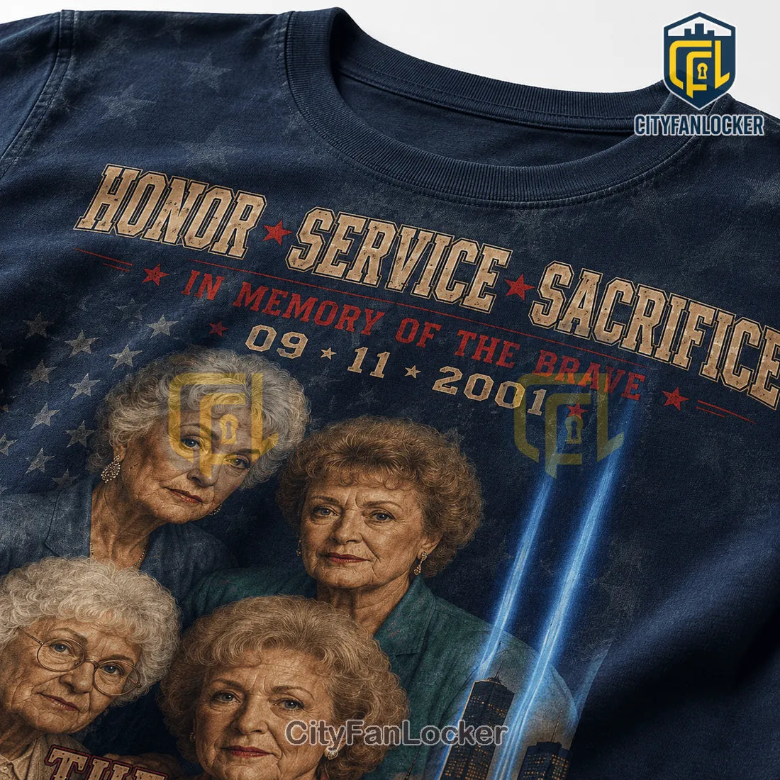 The Golden Girls 9/11 Memorial Tribute T-Shirt