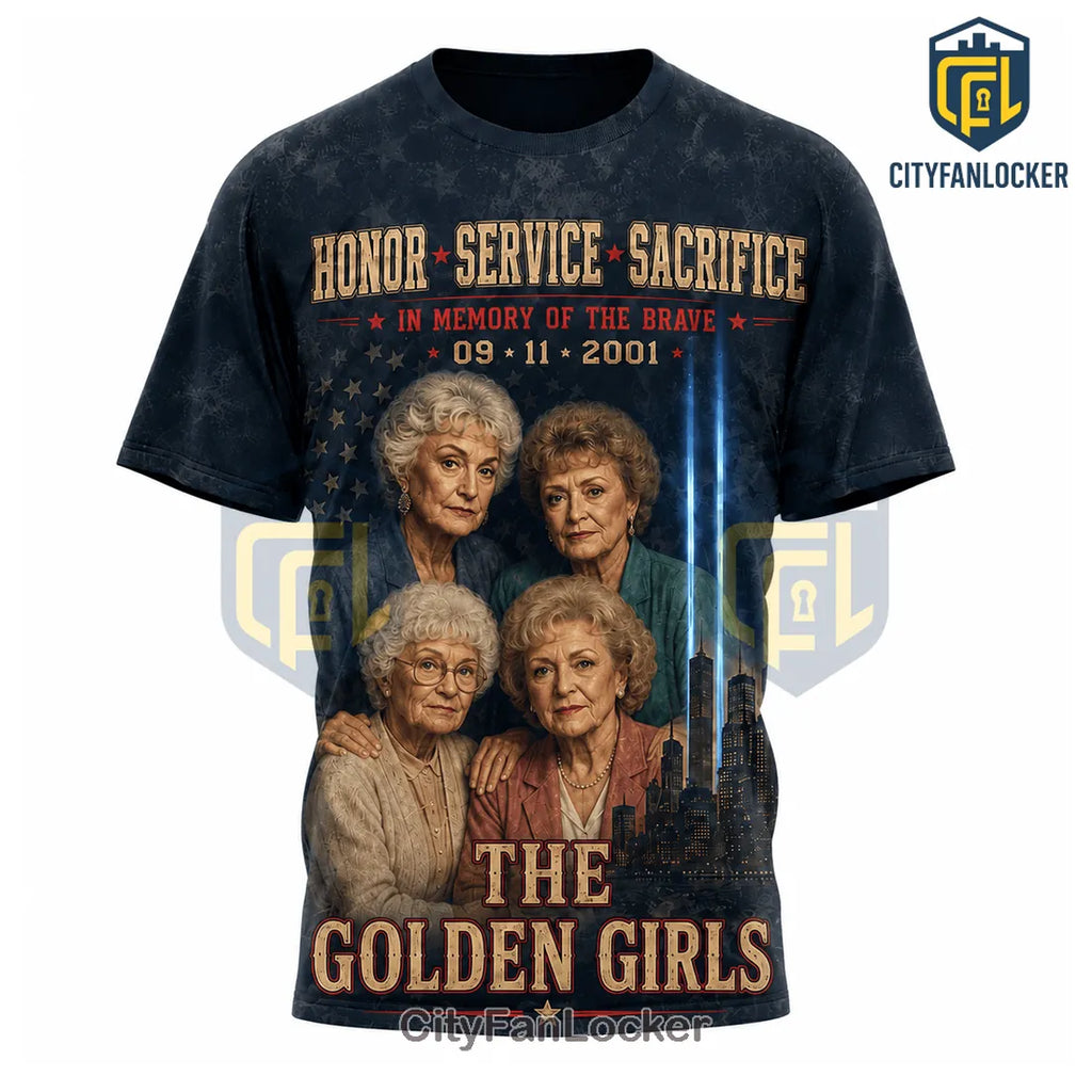 The Golden Girls 9/11 Memorial Tribute T-Shirt