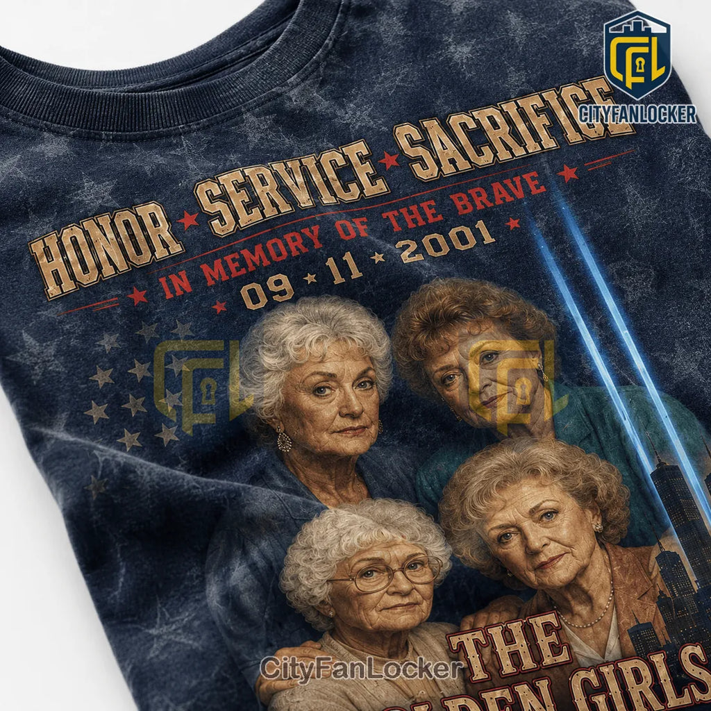 The Golden Girls 9/11 Memorial Tribute T-Shirt