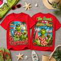 The Grinch Beach Vacation Red T-Shirt 2026