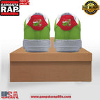 The Grinch Feeling Extra Grinchy Christmas Air Force 1 Running Sneakers Shoes
