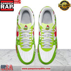 The Grinch Merry Grinchmas Limited Edition Air Force 1 Running Sneakers Shoes