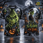 The Grinch Too Grinchy To Be Spooky Shirt