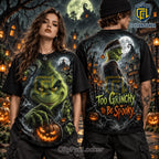 The Grinch Too Grinchy To Be Spooky Shirt