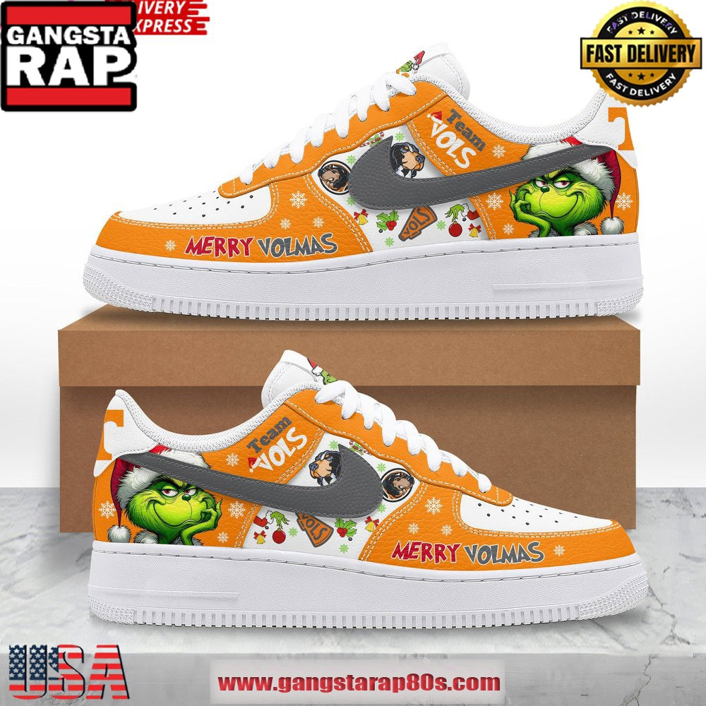 The Grinch x Tennessee Volunteers Limited Air Force 1 Running Sneakers