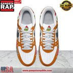 The Grinch x Texas Longhorns Limited Edition Air Force 1 Running Sneakers