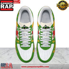 The Illest Villain MF Doom Limited Edition Air Force 1 Shoes Running Sneakers