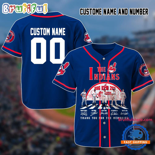 The Indians 129th Anniversary 2025 Baseball Jersey
