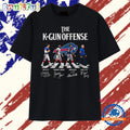 The K Gun Offense Buffalo Bills Signatures Abbey Road T Shirt