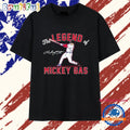 The legend of Mickey Gas signature MLB baseball player T Shirt