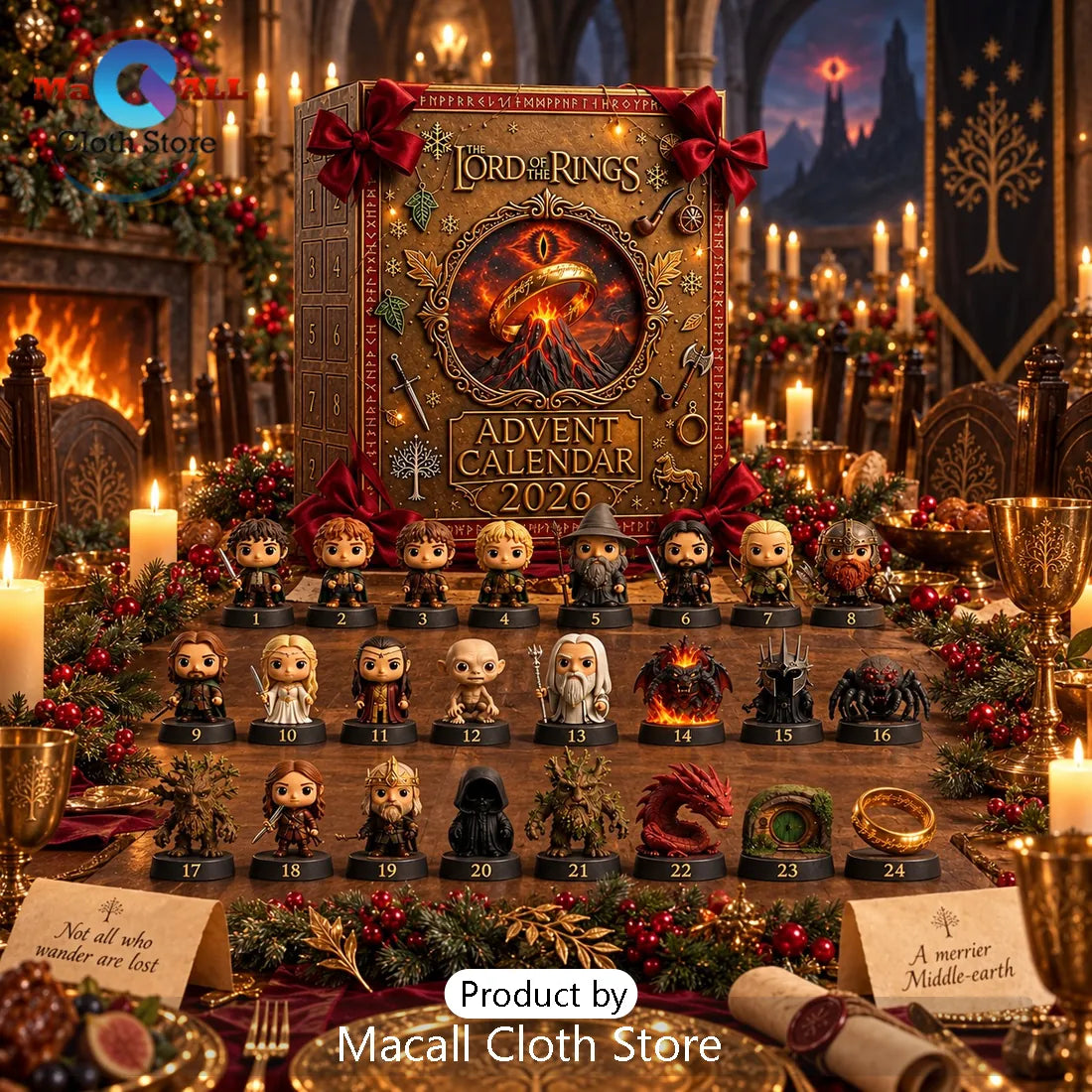The Lord of the Rings Advent Calendar 2026