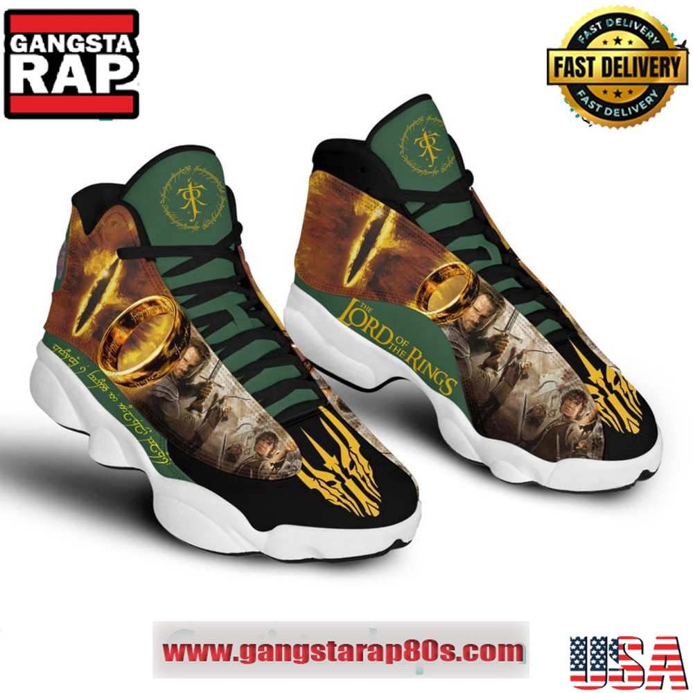 The Lord Of The Rings Air Jordan 13 Sneakers Shoess