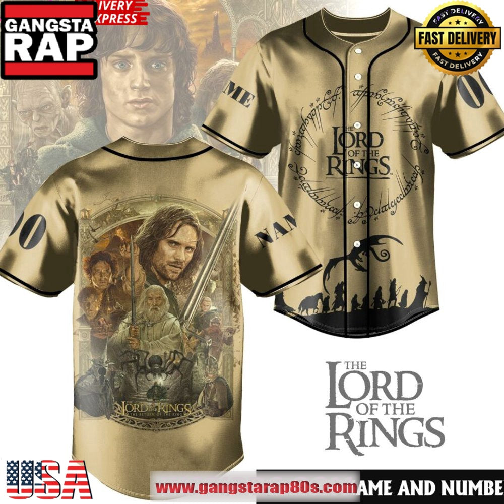 The Lord of the Rings Special Edition Baseball Jersey Shirt