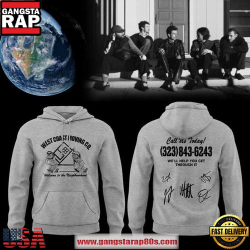 The Neighbourhood 2026 Tour West Coast Moving Co. Hoodie
