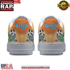 The Nightmare Before Bluey Limited Edition Air Force 1 Running Sneakers Shoes