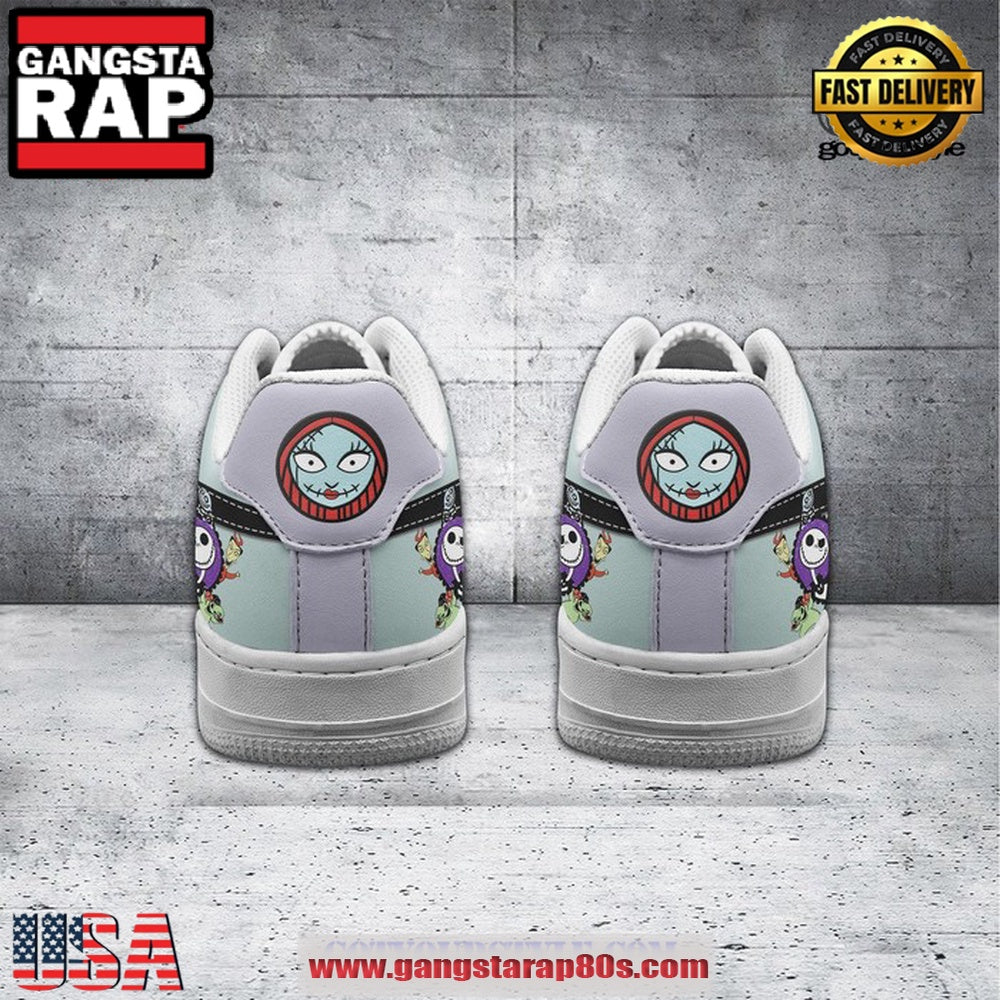 The Nightmare Before Christmas 2024 Limited Air Force 1 Running Sneakers Shoes