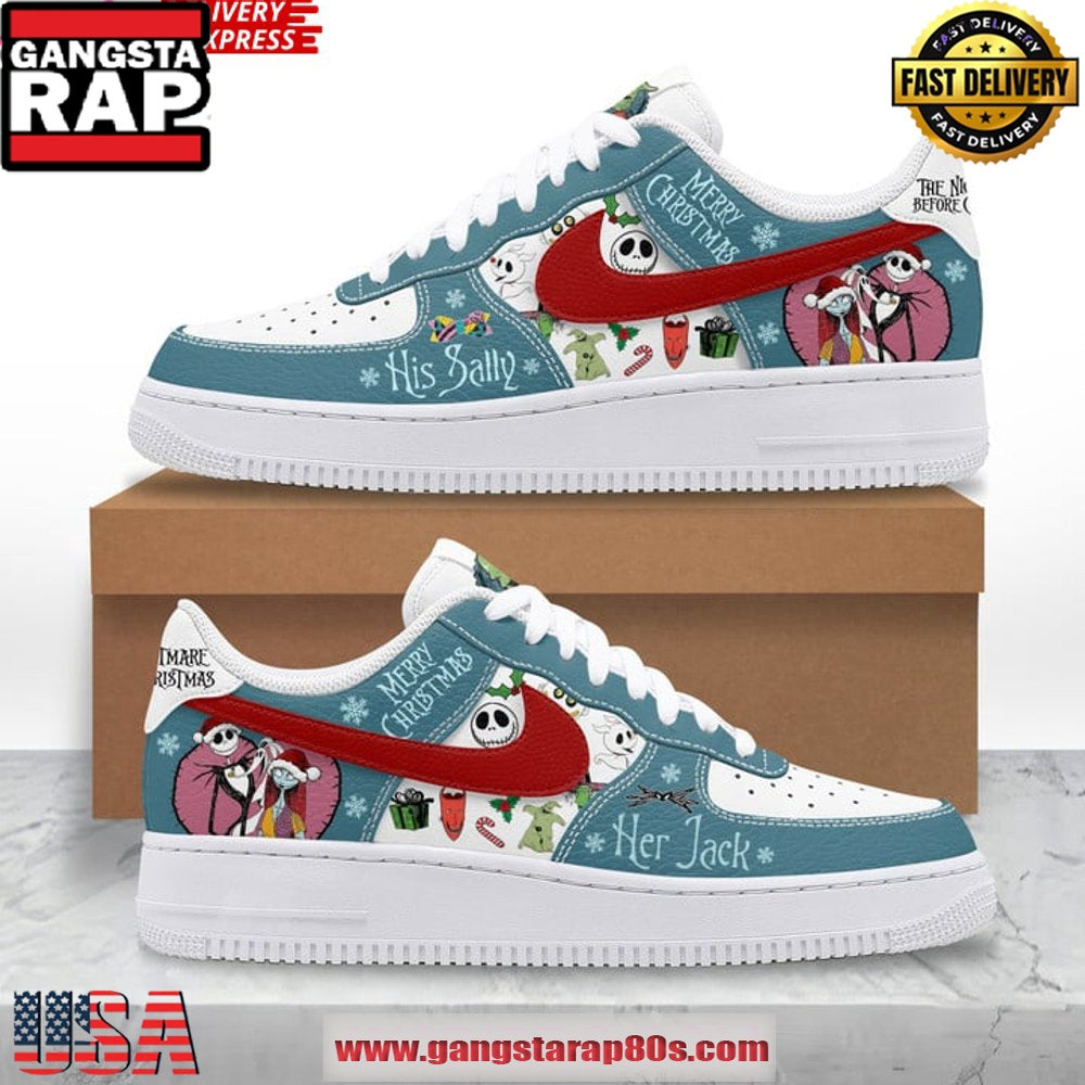 The Nightmare Before Christmas Special Edition Air Force 1 Running Sneakers