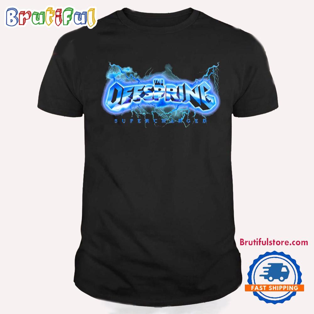The Offspring Supercharged White Ringer New 2024 T Shirt