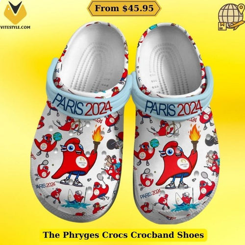 The Phryges Olympic Paris 2024 Crocs Crocband Shoes