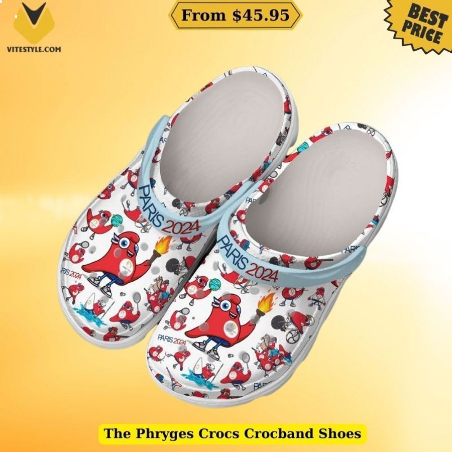 The Phryges Olympic Paris 2024 Crocs Crocband Shoes