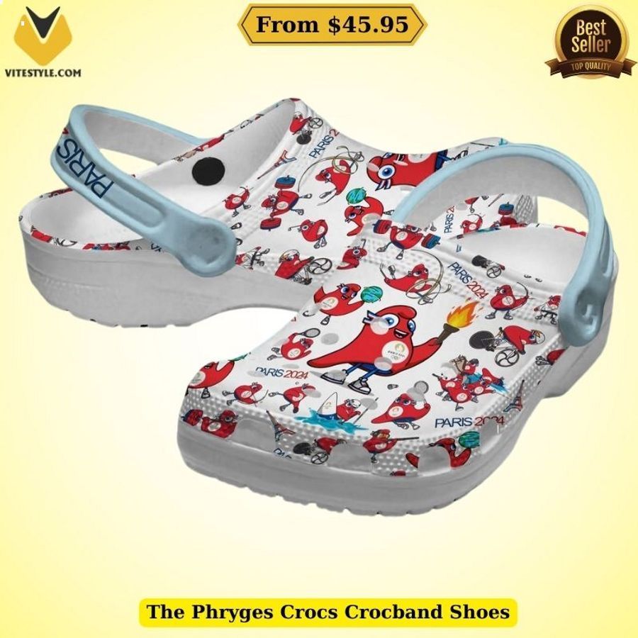 The Phryges Olympic Paris 2024 Crocs Crocband Shoes