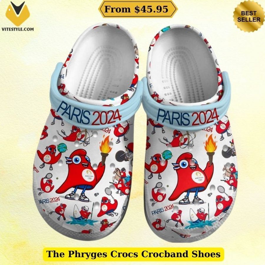 The Phryges Olympic Paris 2024 Crocs Crocband Shoes