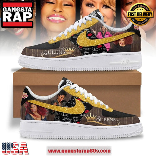 The Queens Soul Music Limited Edition Air Force 1 Running Sneakers Shoes