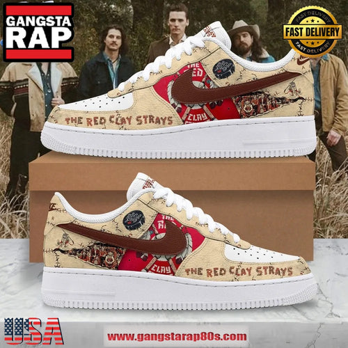 The Red Clay Strays Get Right 2025 Tour Air Force 1 Running Sneakers Shoes