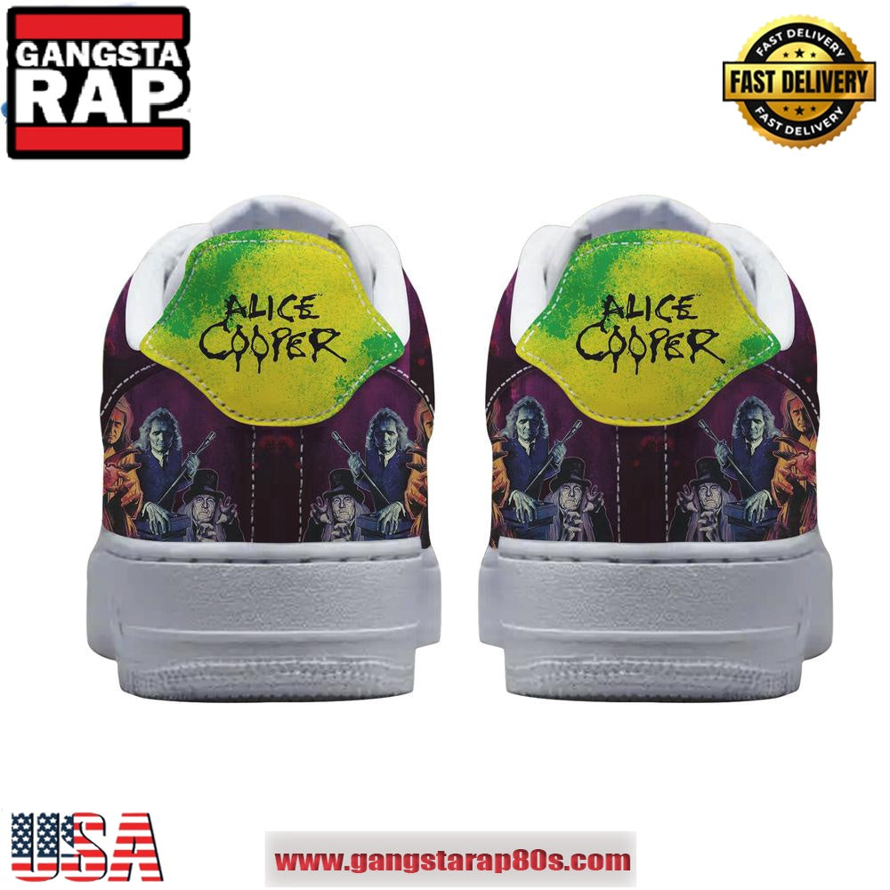The Revenge Of Alice Cooper Air Force 1 Running Sneakers Shoes