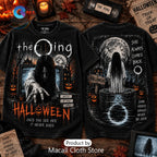 The Ring Movie Halloween Horror Orange Shirt