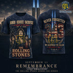 The Rolling Stones 9/11 Remembrance Tribute T-Shirt