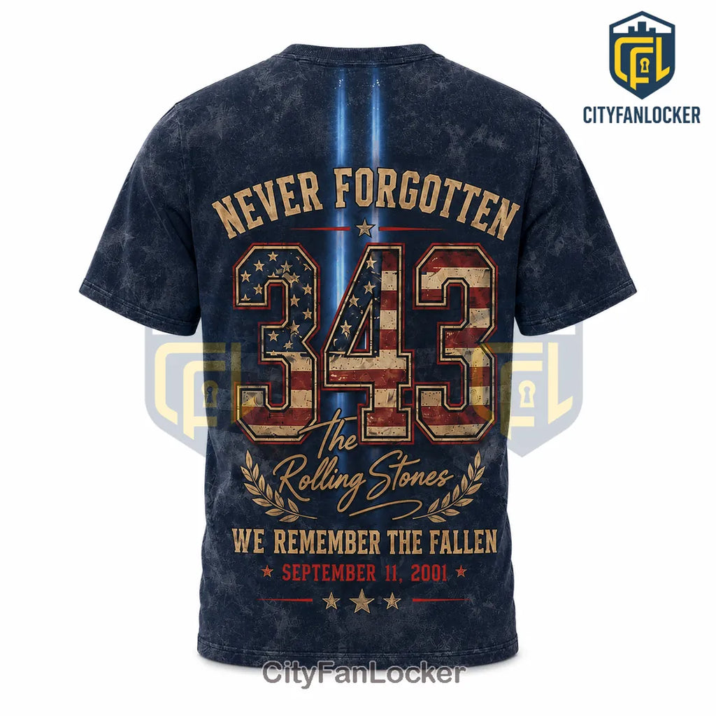 The Rolling Stones 9/11 Remembrance Tribute T-Shirt