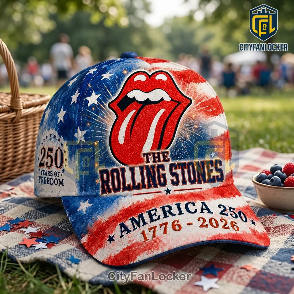 The Rolling Stones x America 250 1776-2026 Freedom Baseball Cap