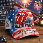The Rolling Stones x America 250 1776-2026 Freedom Baseball Cap