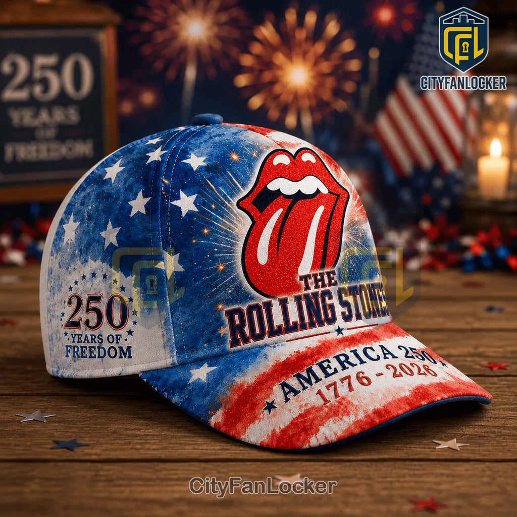 The Rolling Stones x America 250 1776-2026 Freedom Baseball Cap