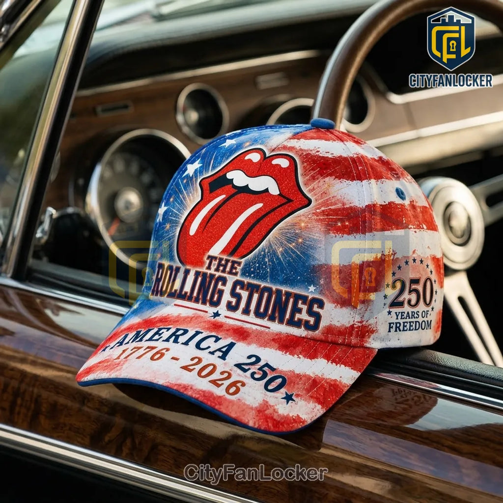 The Rolling Stones x America 250 1776-2026 Freedom Baseball Cap