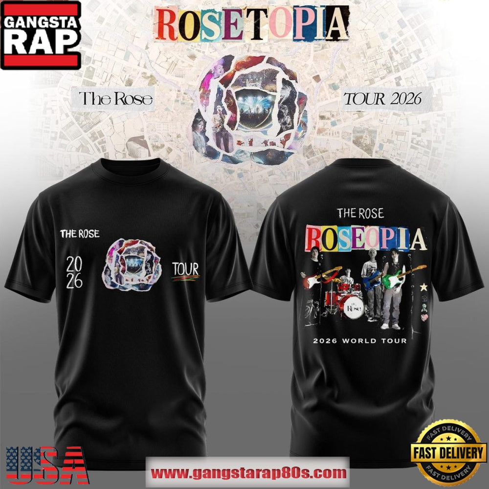 The Rose Rosetopia 2026 World Tour Unisex T-Shirt