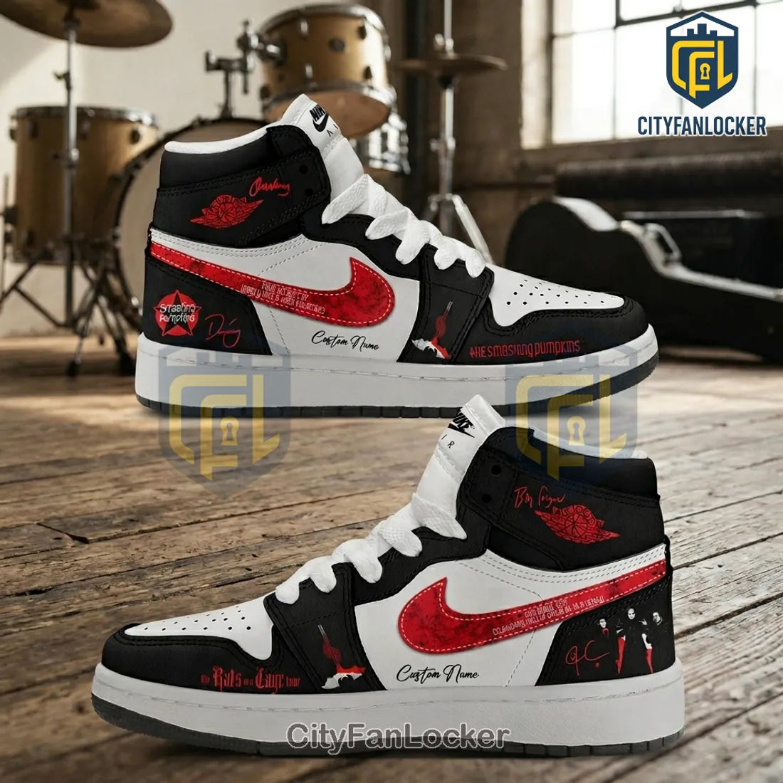 The Smashing Pumpkins x The Rats in a Cage Tour 2026 Air Jordan 1 Sneakers