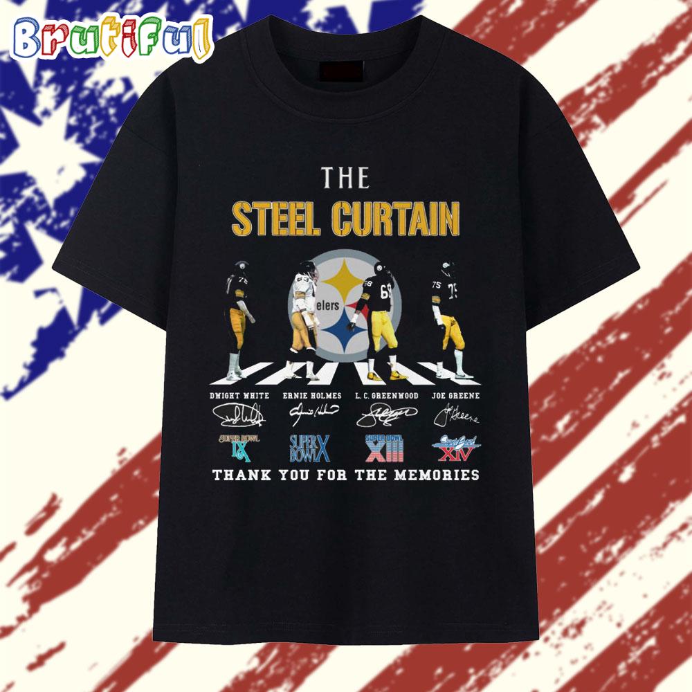 The Steel Curtain Thank You For The Memories T Shirt