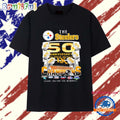 The Steelers 50th Anniversary Super Bowl 6-Time Champions T Shirt