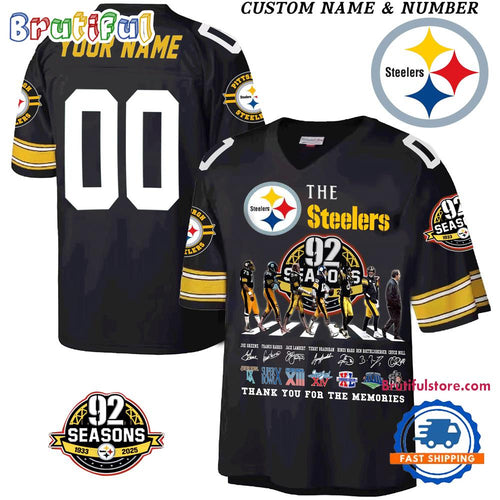 The Steelers 92nd Anniversary 1933-2025 Football Jersey