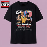 The Strokes Reality Awaits The World 2026 Tour Signatures T Shirt, Music 2D Shirt