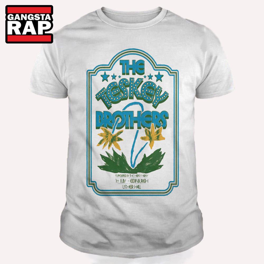 The Teskey Brothers Edinburgh Scotland Jul 1 2025 Tour T Shirt